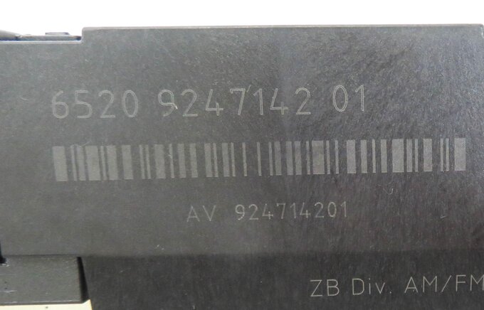 Thumbnail 6: 2011 BMW 550iGT (F07) RADIO STEREO ANTENNA AMP AMPLIFIER BOOSTER MODULE