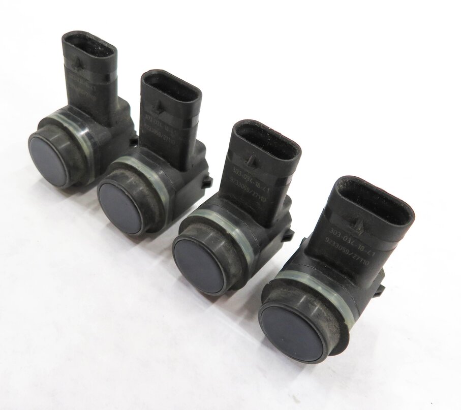 2011 BMW 550iGT (F07) REAR BUMPER PDC PARK ASSIST DISTANCE SENSOR SET-4 (BLUE)