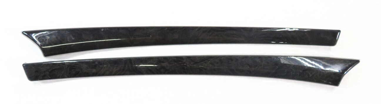 Thumbnail 6: 2011 BMW 535iGT 550iGT (F07) DOOR DASH (DARK ASH) WOOD GRAIN TRIM PANEL SET-5