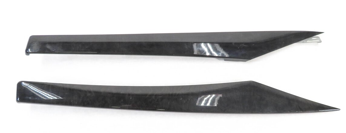 Thumbnail 8: 2011 BMW 535iGT 550iGT (F07) DOOR DASH (DARK ASH) WOOD GRAIN TRIM PANEL SET-5