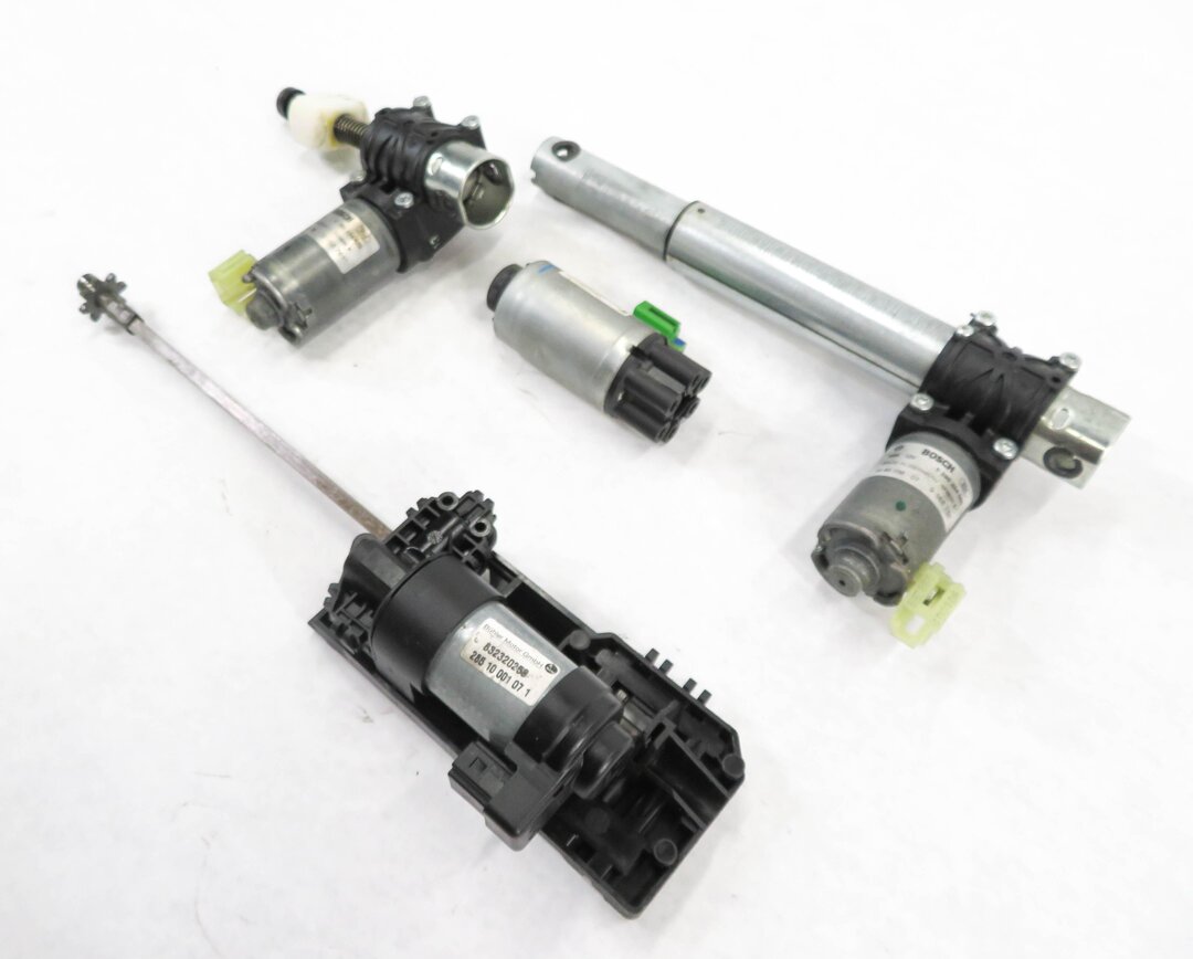 2011 BMW 550iGT (F07) LEFT FRONT DRIVER POWER ADJUST SEAT MOTOR SET-4