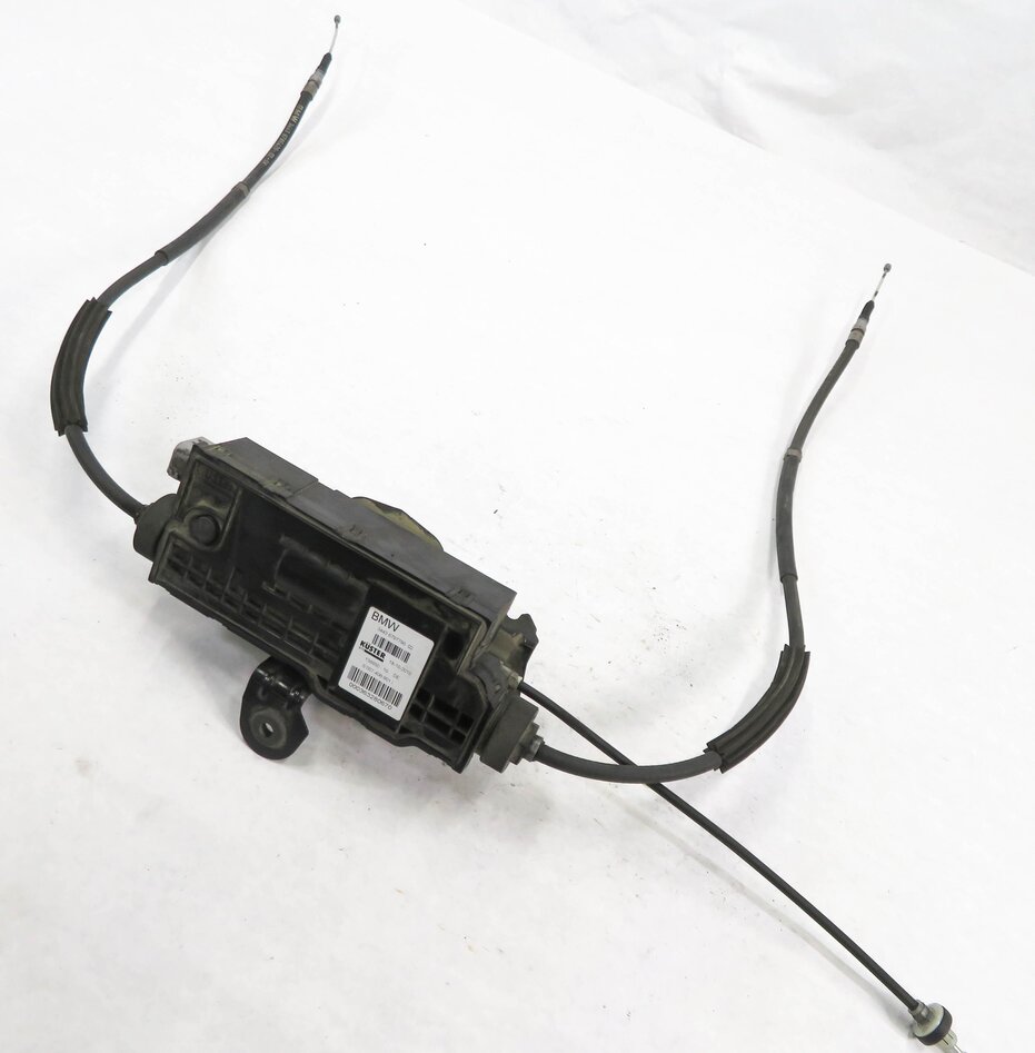2011 BMW 550iGT (F07) EMERGENCY PARKING BRAKE ACTUATOR MOTOR w/ CABLES
