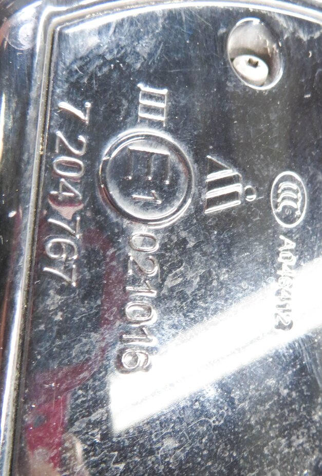 Thumbnail 7: 10-13 BMW 535iGT 550iGT (F07) LEFT P-FOLD HEATED MEMORY AUTODIM MIRROR (BLUE)