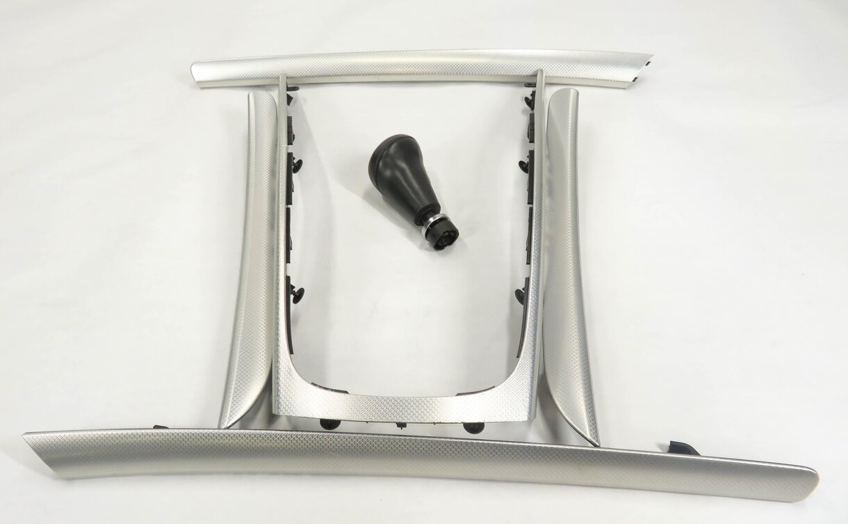 Thumbnail 3: 2010 AUDI A5 (B8 8T) COUPE INTERIOR ALUMINUM FISH SCALE TRIM SET