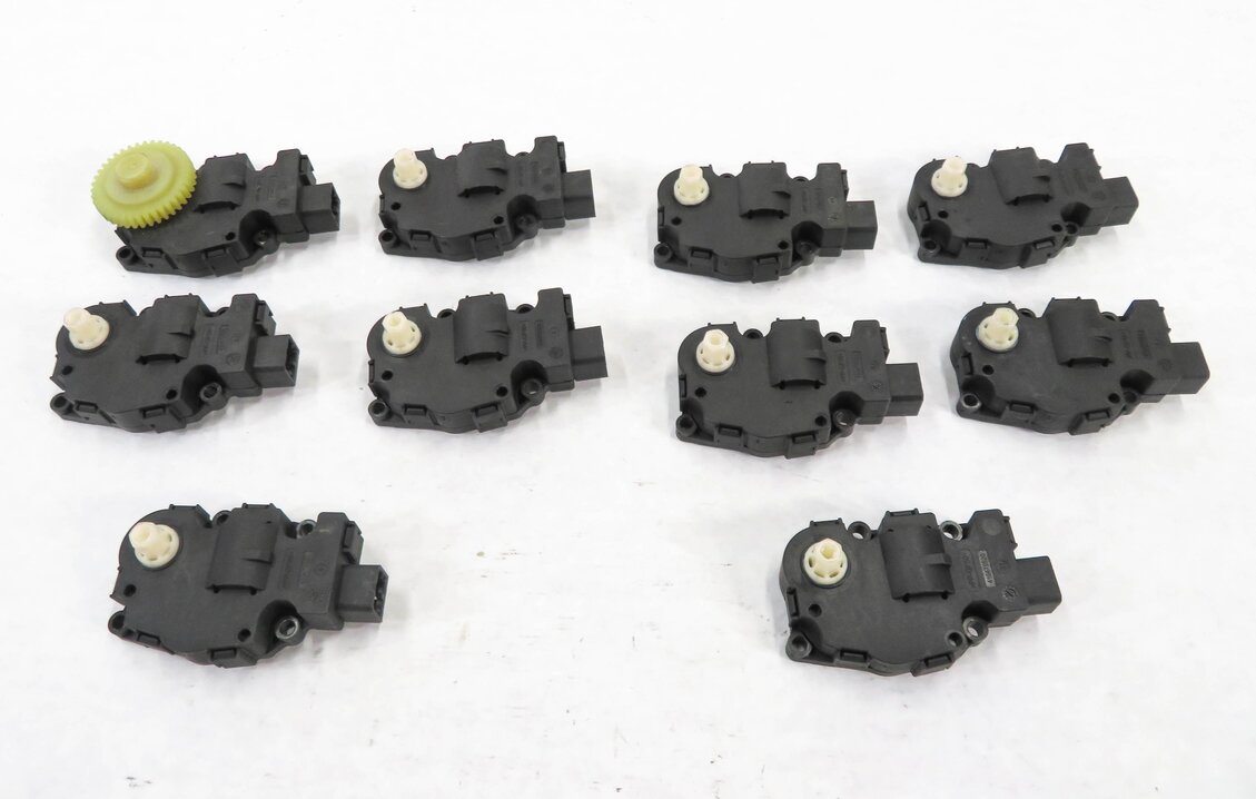 Thumbnail 5: 2010 AUDI A5 (B8 8T) COUPE HEATER A/C AIR BOX BLEND DOOR SERVO MOTOR SET-10