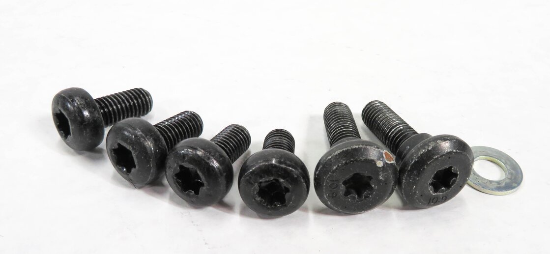 Thumbnail 8: 2011 BMW X5 (E70) REAR 2nd SECOND ROW SEATBELT BUCKLE RETRACTOR SET-2 (BLACK)