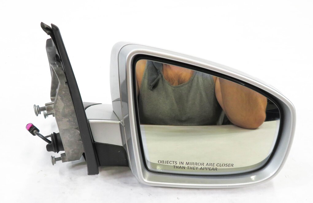 Thumbnail 2: 10-13 BMW X5 (E70) - RIGHT P-FOLD MEM AUTODIM CAMERA HEATED DOOR MIRROR (SILVER)