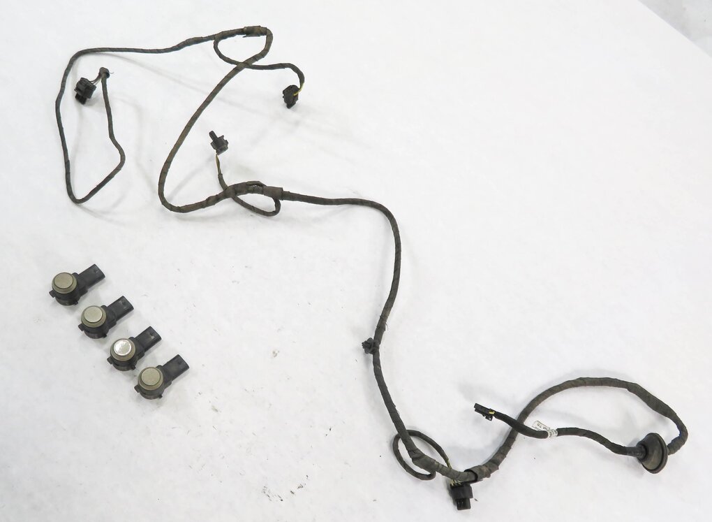 2010 MERCEDES BENZ E350 (W212) REAR PDC PARK DISTANCE SENSOR SET-4 (INDIUM GRAY)