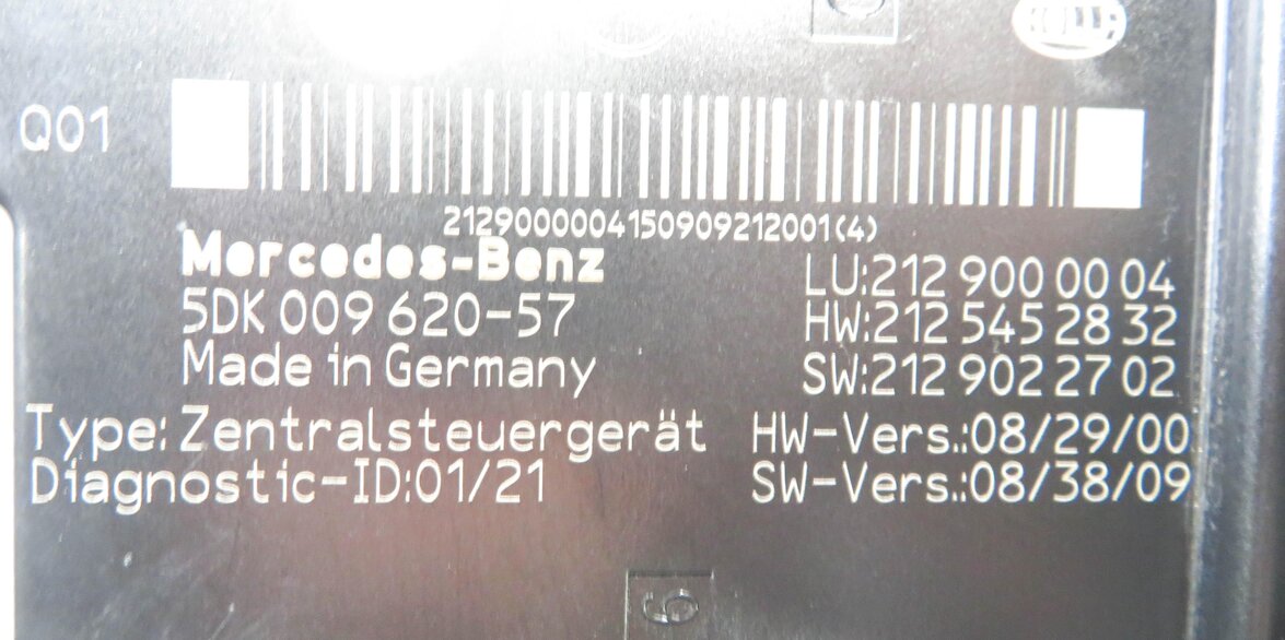 Thumbnail 5: 10-12 MB E350 E550 E63 CLS550 CLS63 W212 W219 - REAR SIGNAL ACQUISITION MODULE