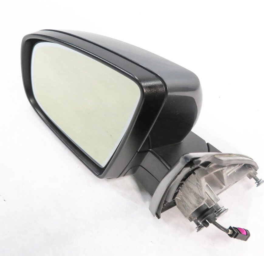 2010-2013 BMW X5 (E70) LEFT P-FOLD MEM AUTODIM CAMERA HEATED DOOR MIRROR (GRAY)