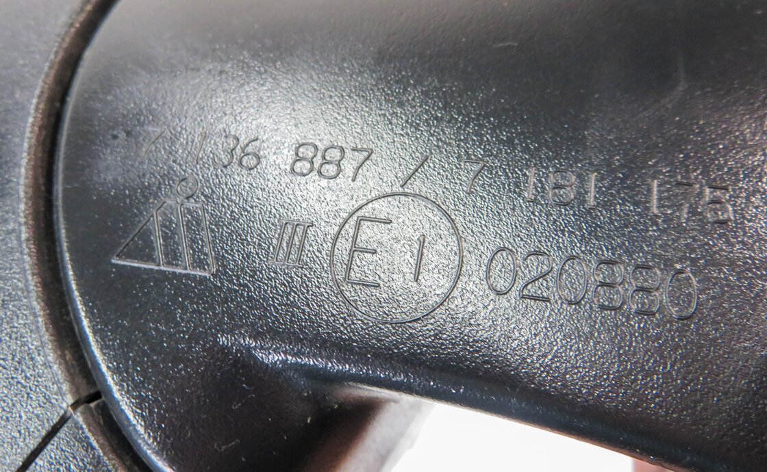Thumbnail 6: 2010-2013 BMW X5 (E70) RIGHT P-FOLD MEM AUTODIM CAMERA HEATED DOOR MIRROR (GRAY)
