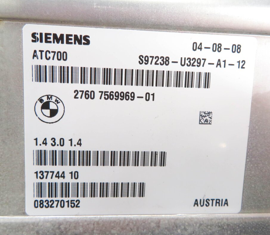 Thumbnail 6: 2007-2014 BMW X5 X5M X6 X6M (E70 / E71) ATC700 TRANSFER CASE CONTROL MODULE
