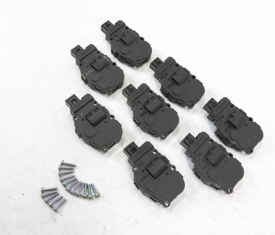 2008 BMW 335i (E90) HEATER A/C BLEND DOOR SERVO ACTUATOR MOTOR SET-8