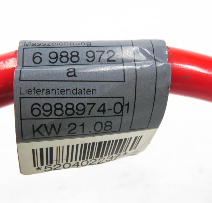 Thumbnail 6: 2008 BMW 335i (E90) POSITIVE BATTERY CABLE SRS BLOWOUT (CUT END)