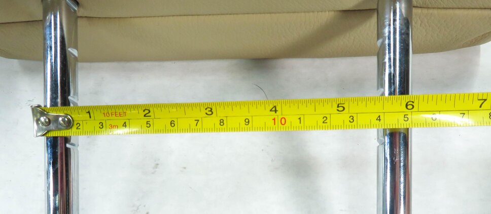 Thumbnail 6: 2008 BMW X5 (E70) REAR 2nd SECOND ROW (BEIGE LEATHER) HEADREST SET-2