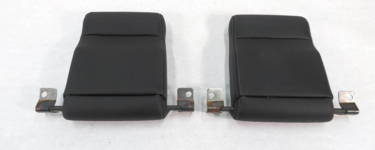 Thumbnail 5: 2012 LAND ROVER LR4 REAR 3rd THIRD ROW (BLACK LEATHER) HEADREST SET-2