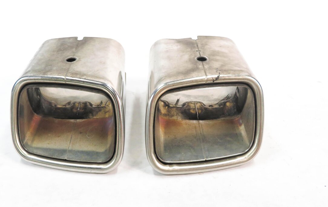 Thumbnail 2: 2010-2012 MB GLK250 GLK350 (X204) LEFT & RIGHT SIDE EXHAUST PIPE MUFFLER TIP SET