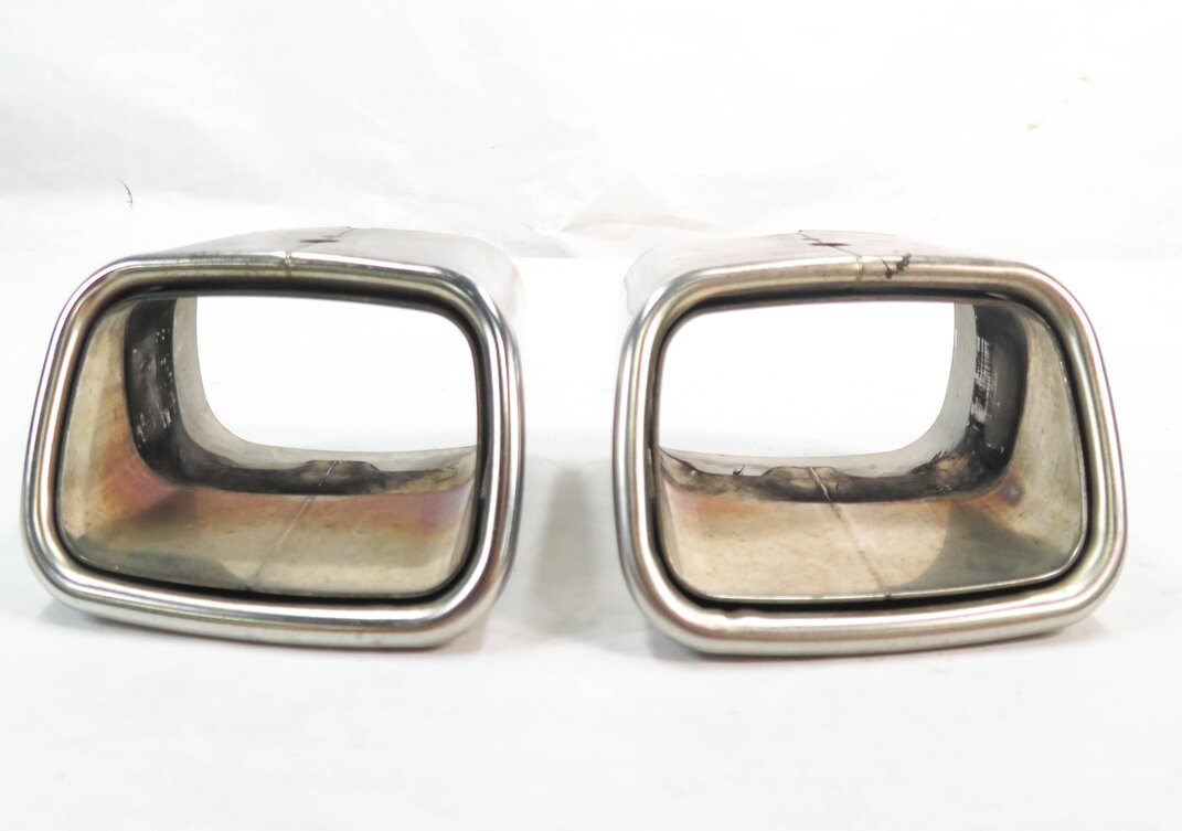 Thumbnail 3: 2010-2012 MB GLK250 GLK350 (X204) LEFT & RIGHT SIDE EXHAUST PIPE MUFFLER TIP SET