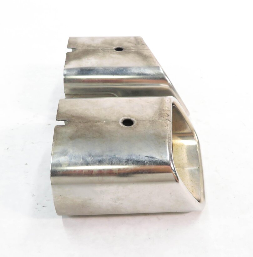 Thumbnail 4: 2010-2012 MB GLK250 GLK350 (X204) LEFT & RIGHT SIDE EXHAUST PIPE MUFFLER TIP SET