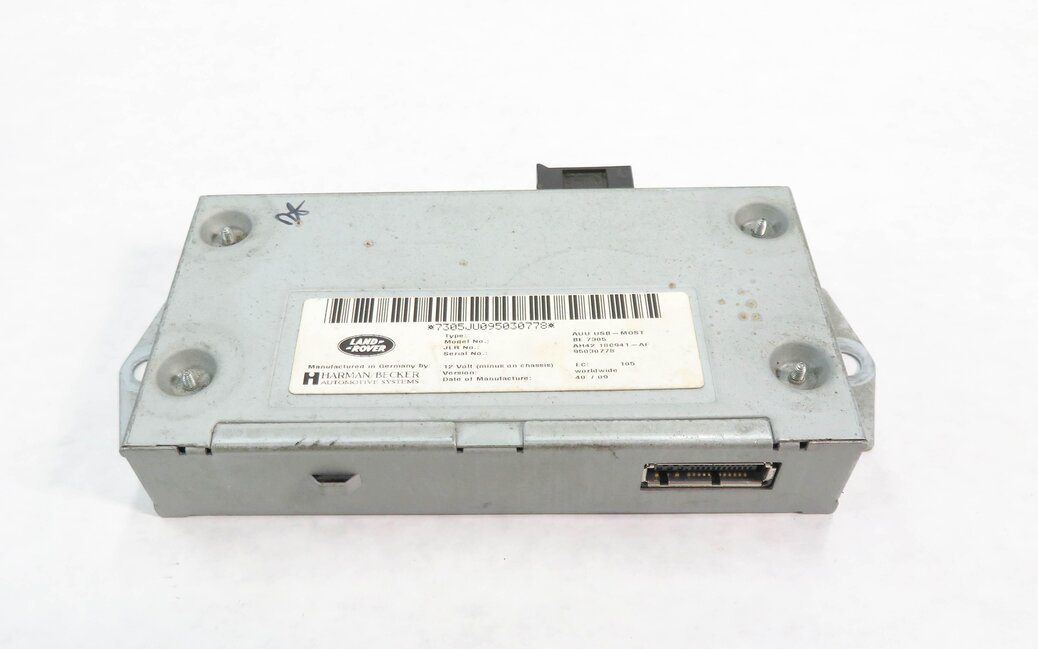 Thumbnail 2: 2010 RANGE ROVER SPORT (L320) USB / i-POD INTERFACE MEDIA CONTROL MODULE