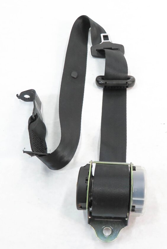 Thumbnail 4: 2010 RANGE ROVER SPORT (L320) RIGHT REAR 2nd SECOND ROW SEATBELT RETRACTOR BLACK