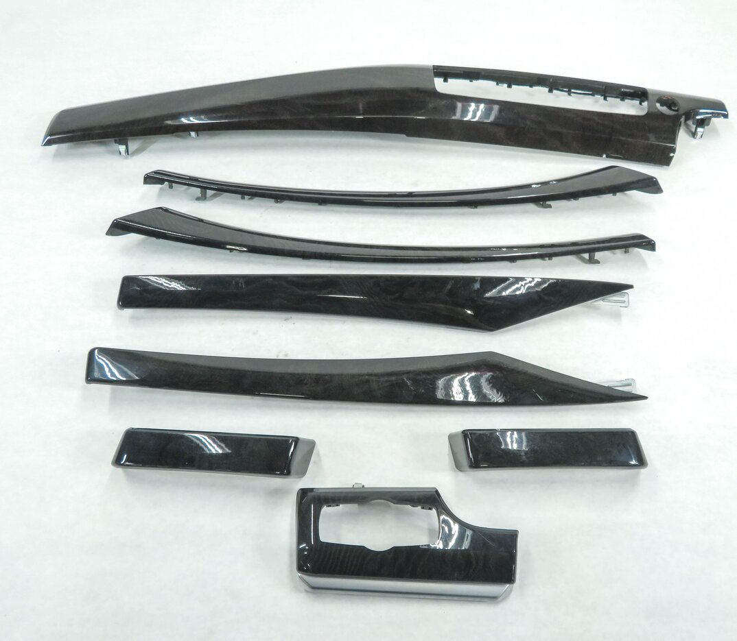 2011 BMW 535iGT (F07) DASH DOOR CONSOLE (FINE ASH WOOD GRAIN) TRIM SET-8