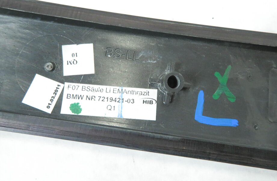Thumbnail 7: 2011 BMW 535iGT (F07) DASH DOOR CONSOLE (FINE ASH WOOD GRAIN) TRIM SET-8