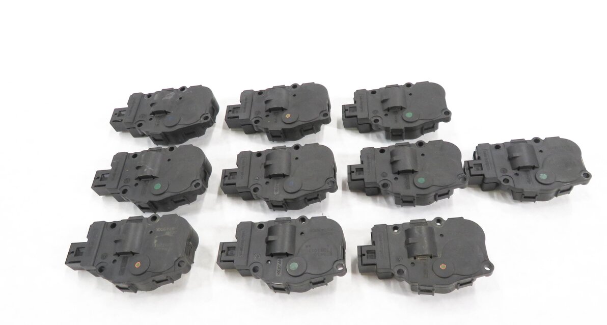 Thumbnail 2: 2011 BMW 535iGT (F07) FRONT HEATER A/C AIR BOX BLEND DOOR ACTUATOR MOTOR SET-10
