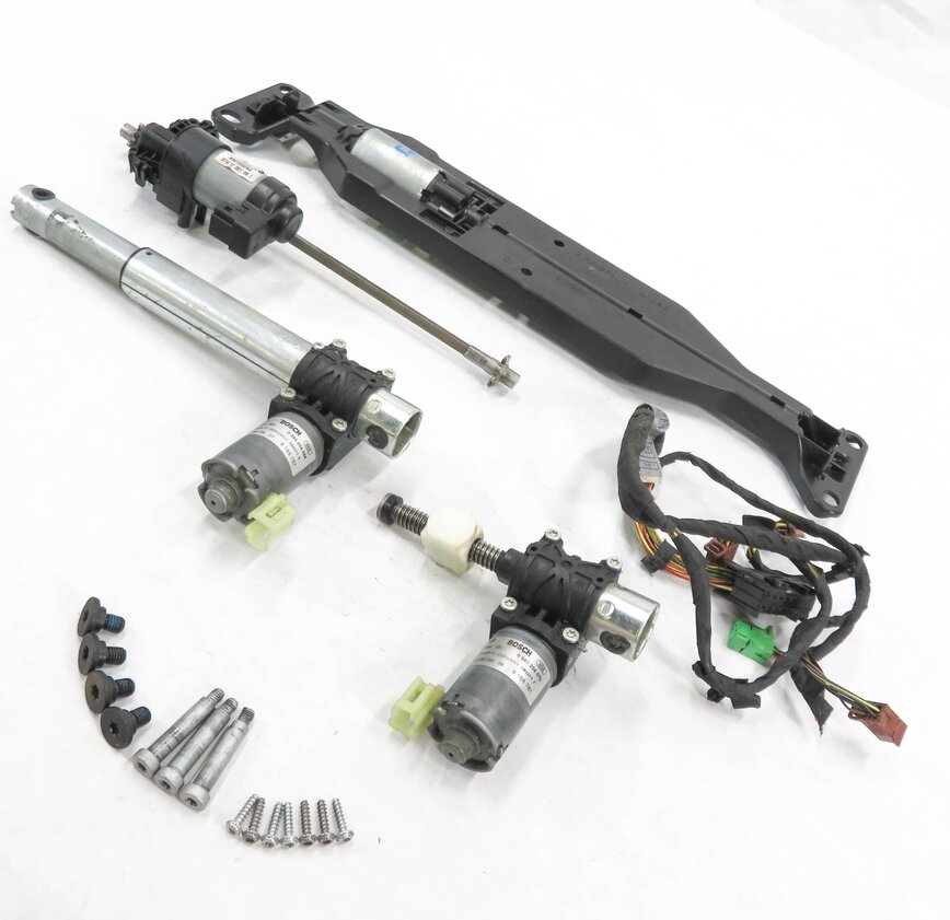 2011 BMW 535iGT (F07) LEFT FRONT DRIVER POWER SEAT ADJUST MOTOR SET-5