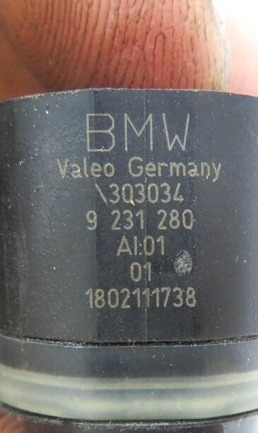 Thumbnail 7: 2011 BMW 535iGT (F07) REAR PDC PARK DISTANCE SENSOR SET-4 w/ HARNESS (GRAY A90)