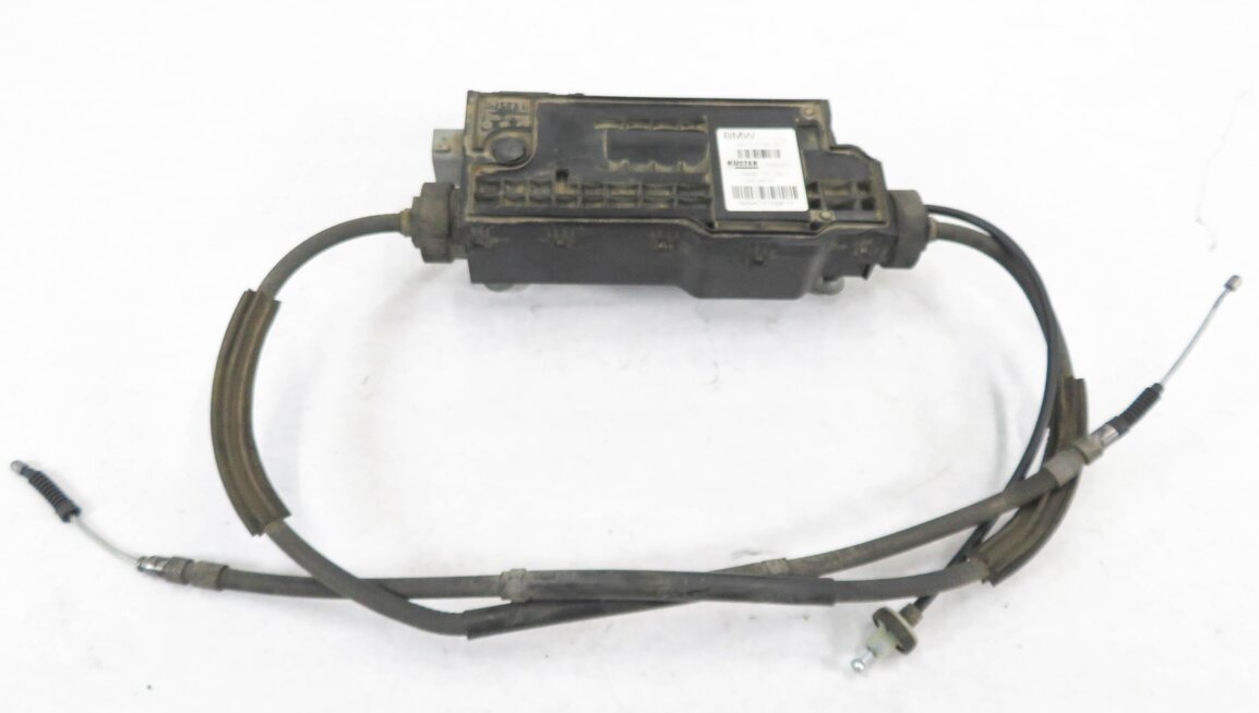 Thumbnail 2: 2011 BMW 535iGT (F07) EMERGENCY ELECTRIC PARKING BRAKE ACTUATOR MOTOR w/ CABLES