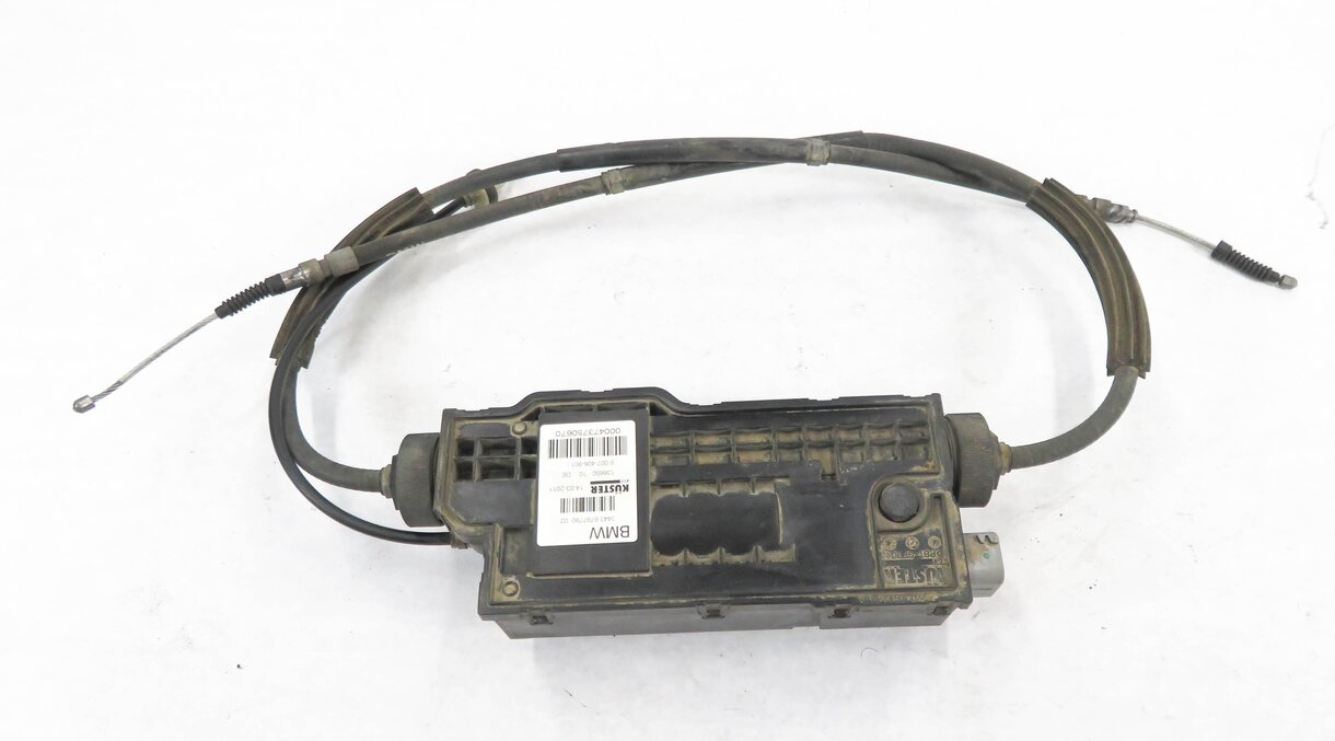 Thumbnail 4: 2011 BMW 535iGT (F07) EMERGENCY ELECTRIC PARKING BRAKE ACTUATOR MOTOR w/ CABLES