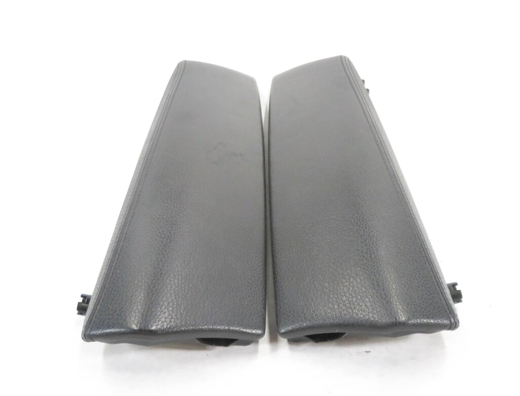 Thumbnail 4: 10-17 BMW 535iGT 550iGT (F07) CENTER CONSOLE STORAGE ARM REST LID SET (BLACK)