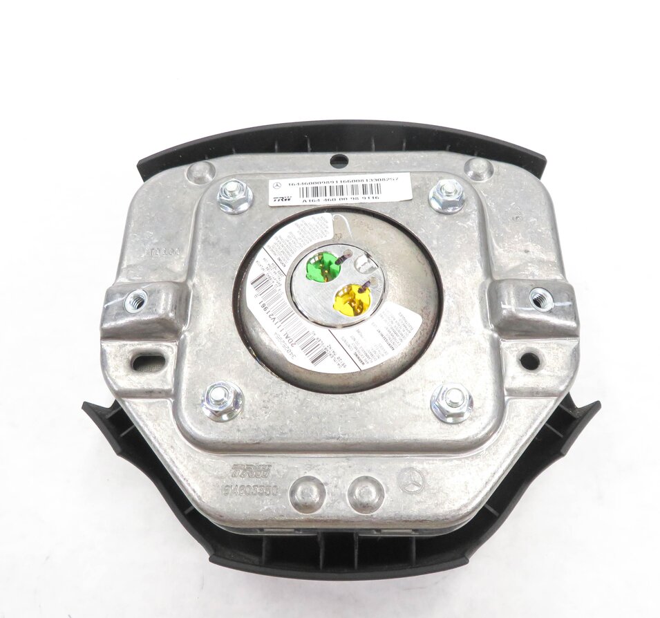 Thumbnail 5: 06-09 MERCEDES GL320 GL450 ML350 R350 (W164 X164) STEERING WHEEL AIRBAG (BLACK)
