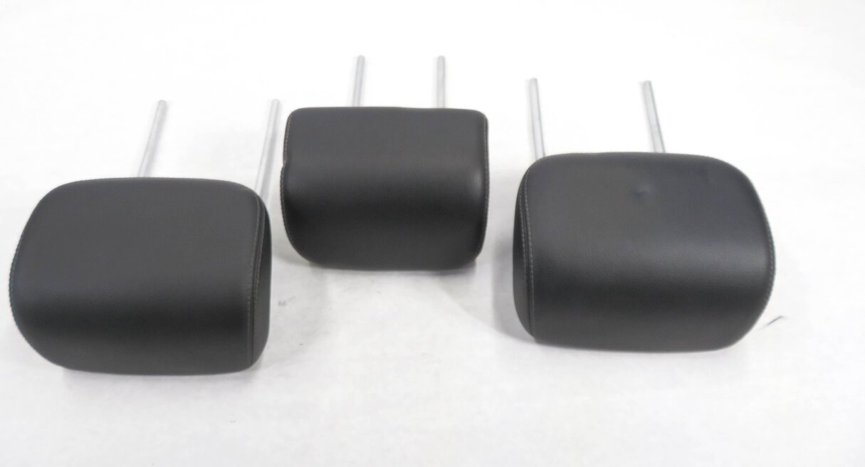 Thumbnail 4: 2008 MERCEDES GL320 (X164) REAR - LEFT CENTER RIGHT (BLACK 101A) HEADREST SET-3