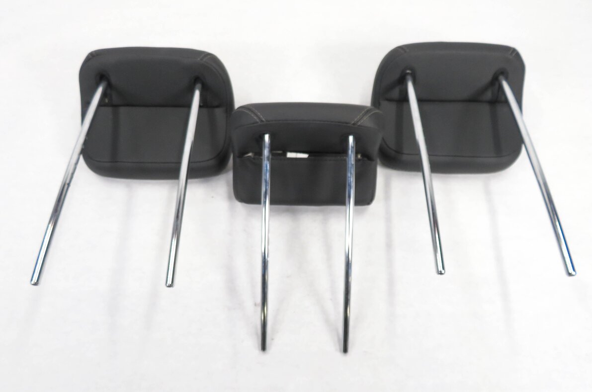 Thumbnail 5: 2008 MERCEDES GL320 (X164) REAR - LEFT CENTER RIGHT (BLACK 101A) HEADREST SET-3