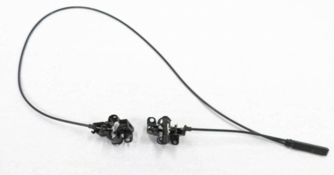 Thumbnail 2: 2008 MERCEDES BENZ GL320 (X164) FRONT HOOD LID LOWER LOCK LATCH SET-2 w/ CABLE