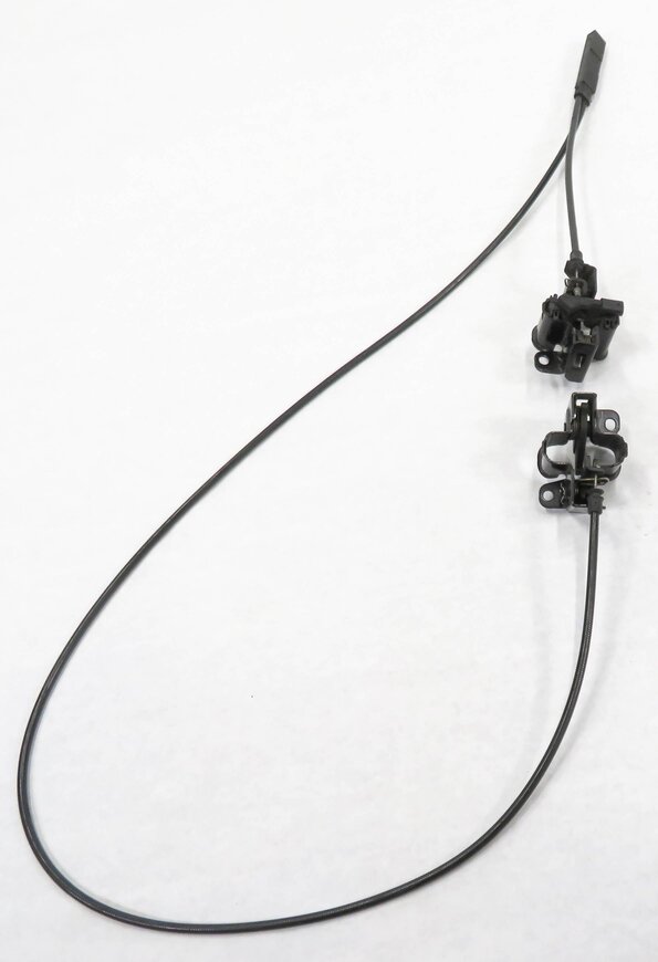 Thumbnail 3: 2008 MERCEDES BENZ GL320 (X164) FRONT HOOD LID LOWER LOCK LATCH SET-2 w/ CABLE