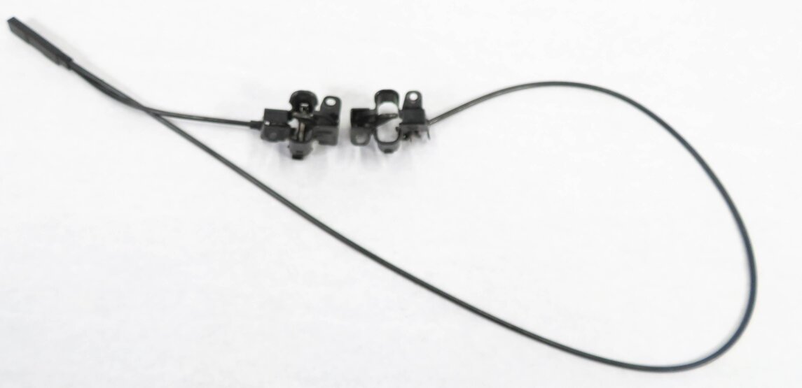Thumbnail 5: 2008 MERCEDES BENZ GL320 (X164) FRONT HOOD LID LOWER LOCK LATCH SET-2 w/ CABLE