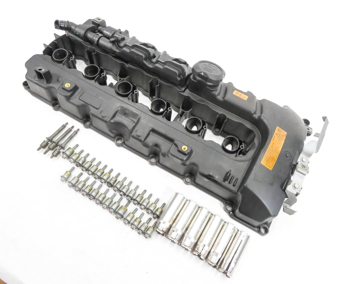 07-16 BMW 335i 535i 740i X6 Z4 (E60 E90) 3.0L N54 TWIN TURBO ENGINE VALVE COVER