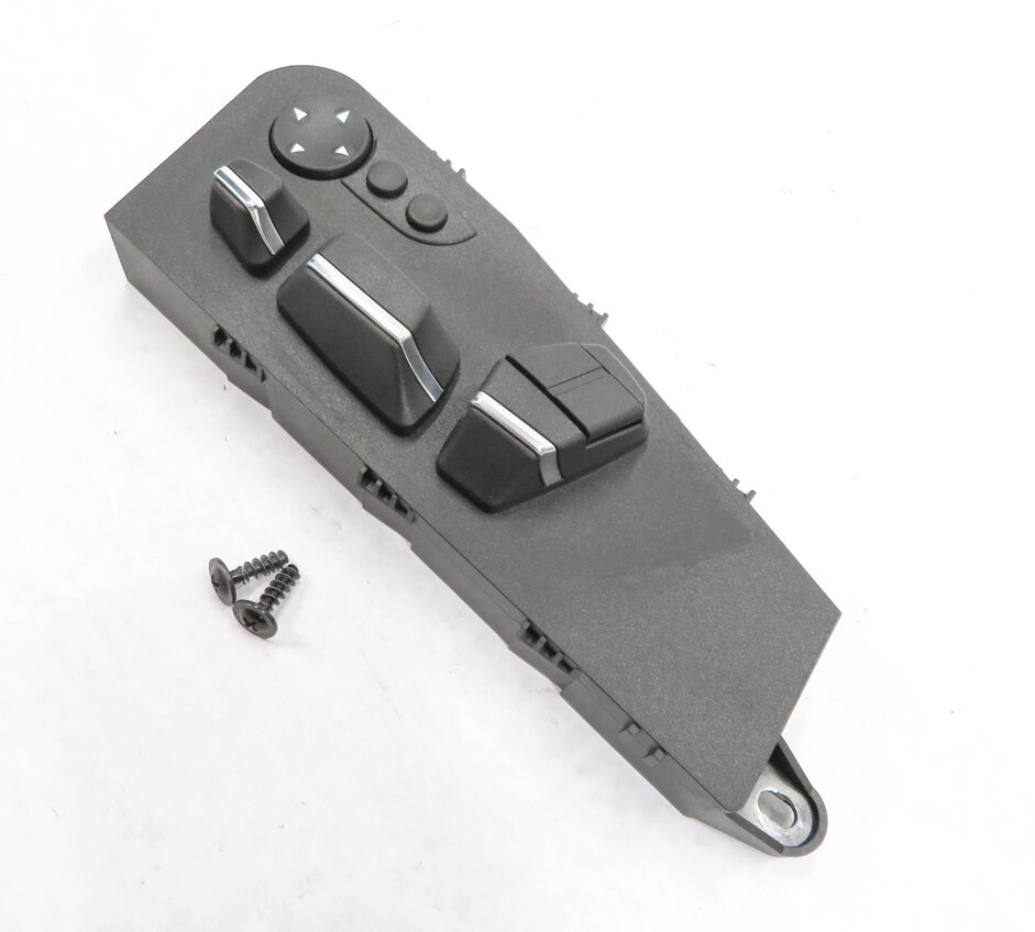2011 BMW 740i (F01) LEFT FRONT DRIVER SEAT ADJUST ADJUSTMENT SWITCH BUTTON PANEL