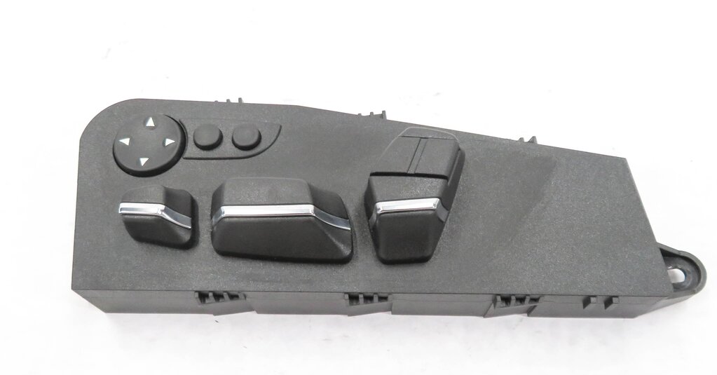 Thumbnail 2: 2011 BMW 740i (F01) LEFT FRONT DRIVER SEAT ADJUST ADJUSTMENT SWITCH BUTTON PANEL