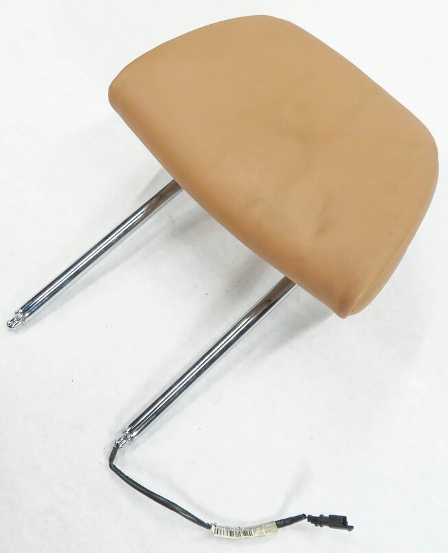 2011 BMW 740i (F01) RIGHT FRONT PASSENGER ELECTRIC COMFORT HEADREST (BROWN)
