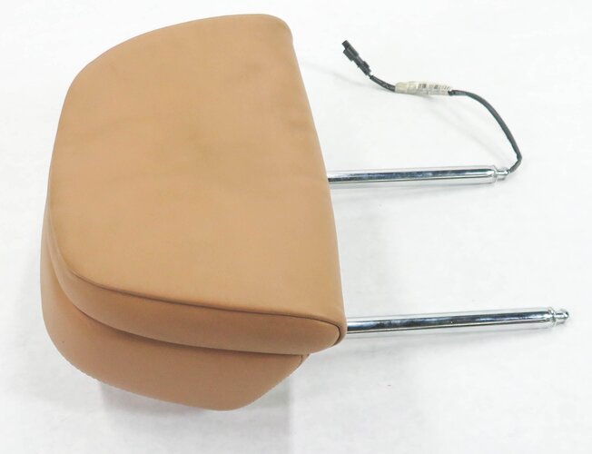 Thumbnail 3: 2011 BMW 740i (F01) RIGHT FRONT PASSENGER ELECTRIC COMFORT HEADREST (BROWN)