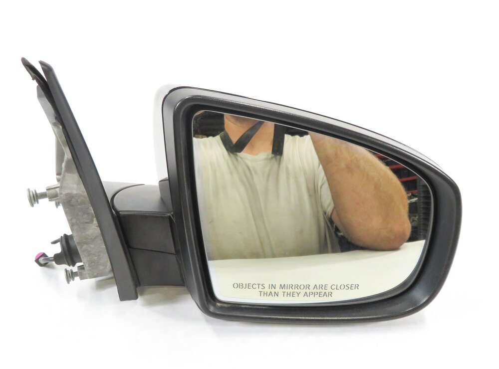 Thumbnail 2: 10-13 BMW X5 (E70) RIGHT P-FOLD MEM AUTODIM CAMERA HEATED DOOR MIRROR (BLACK)
