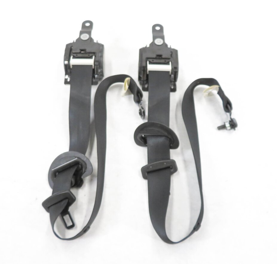 Thumbnail 5: 2011 BMW X5 (E70) REAR 2nd SECOND ROW SEATBELT BUCKLE RETRACTOR SET-2 (BLACK)