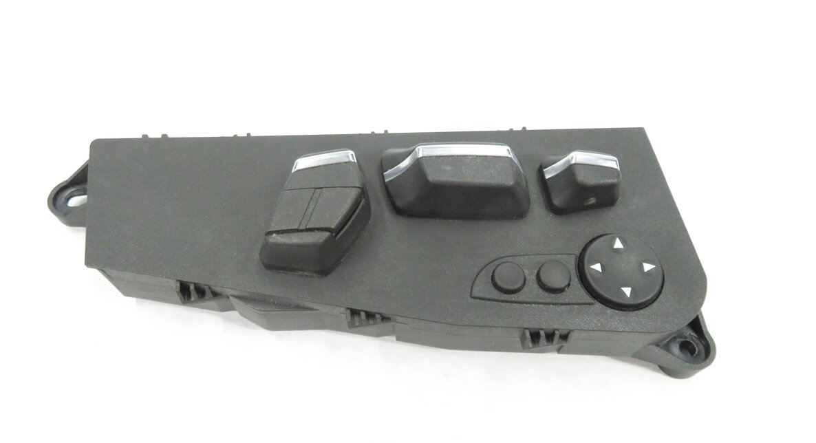 Thumbnail 4: 2009 BMW 750i (F01) LEFT FRONT DRIVER POWER SEAT CONTROL ADJUST SWITCH PANEL