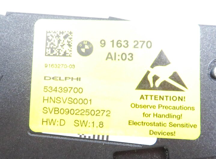 Thumbnail 6: 2009 BMW 750i (F01) LEFT FRONT DRIVER POWER SEAT CONTROL ADJUST SWITCH PANEL