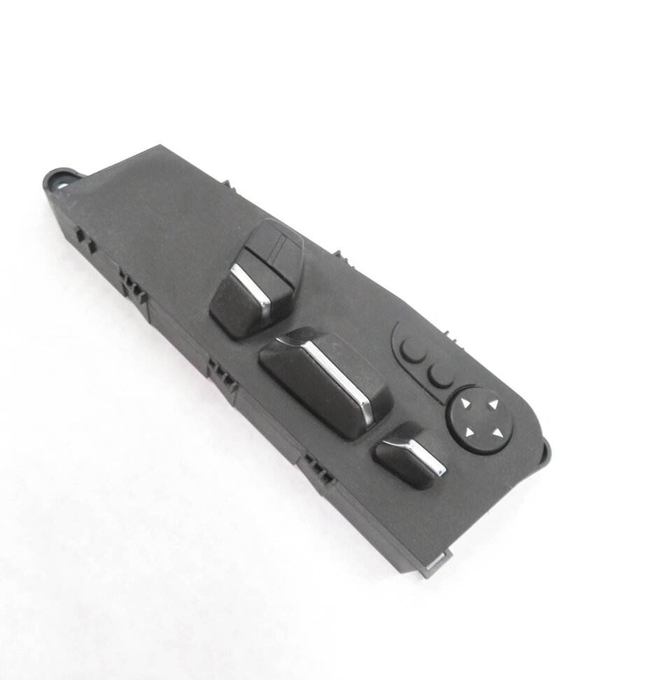 2009 BMW 750i (F01) RIGHT FRONT PASSENGER POWER SEAT CONTROL ADJUST SWITCH PANEL