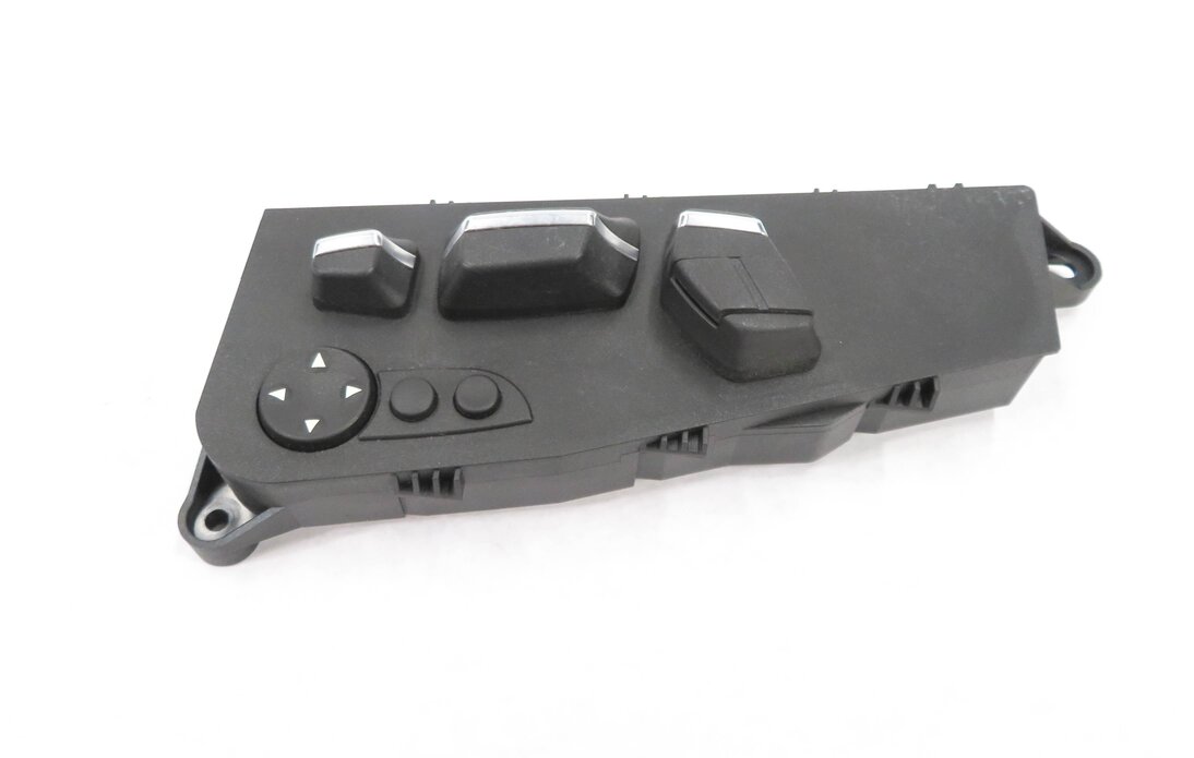 Thumbnail 4: 2009 BMW 750i (F01) RIGHT FRONT PASSENGER POWER SEAT CONTROL ADJUST SWITCH PANEL
